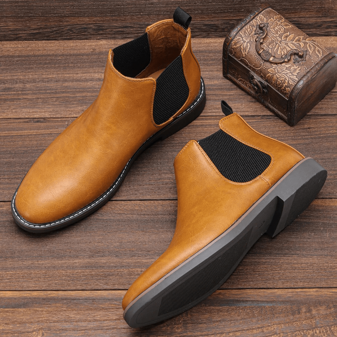 LipreyStore™ | Comfortable Fashion Leather Men Boots (Early Sales 15% OFF More)