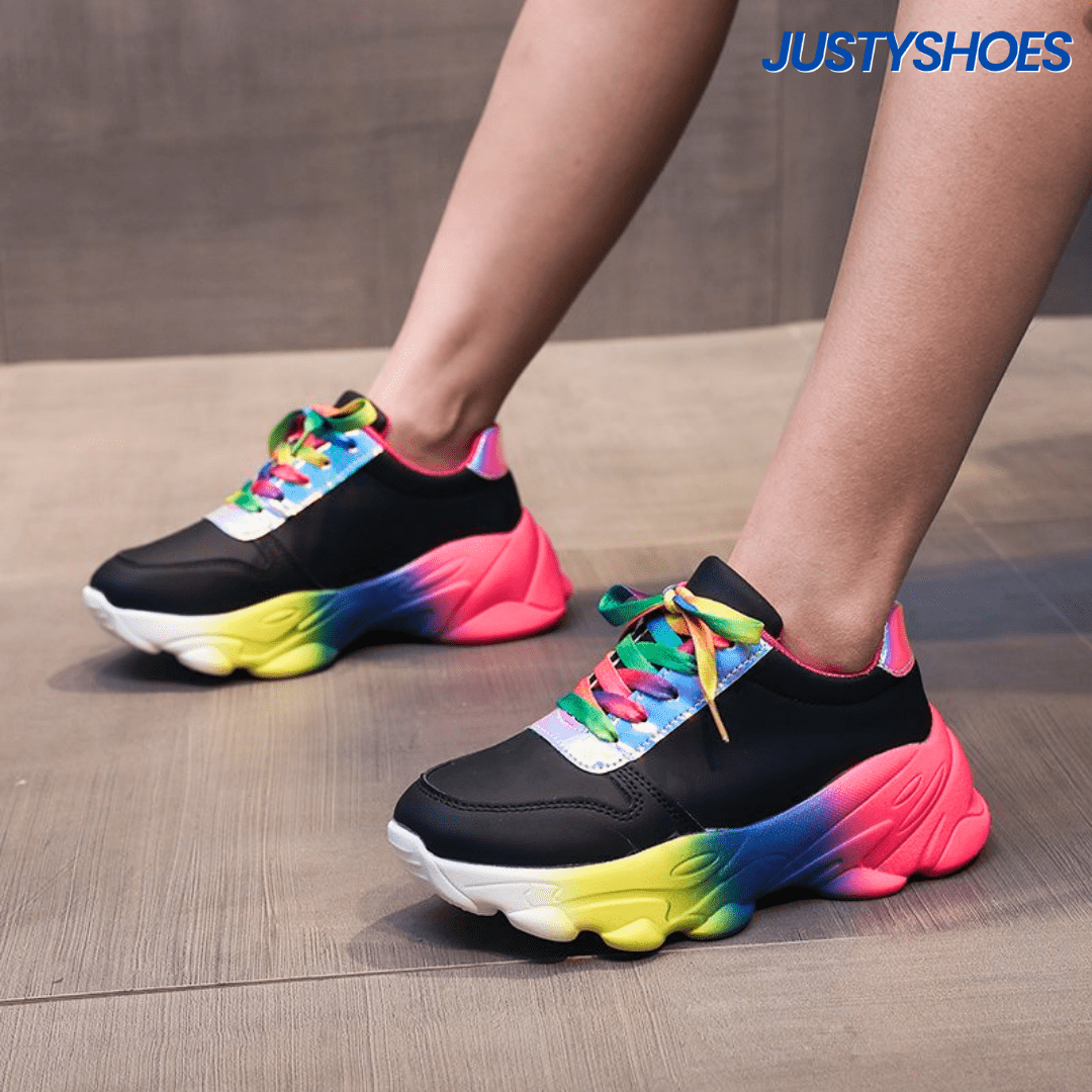 LipreyStore™ | Orthopaedic Rainbow Shoes