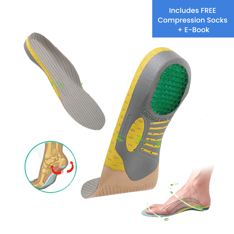 JustyShoes™ Orthopedic Insoles (Unisex)