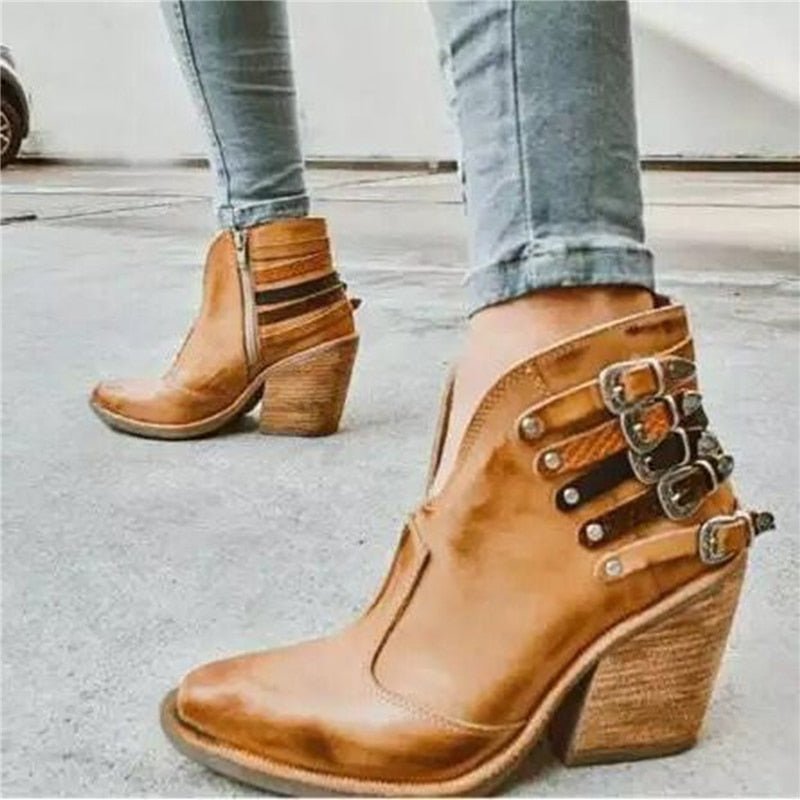 JustyShoes™ | Boots With High Heel